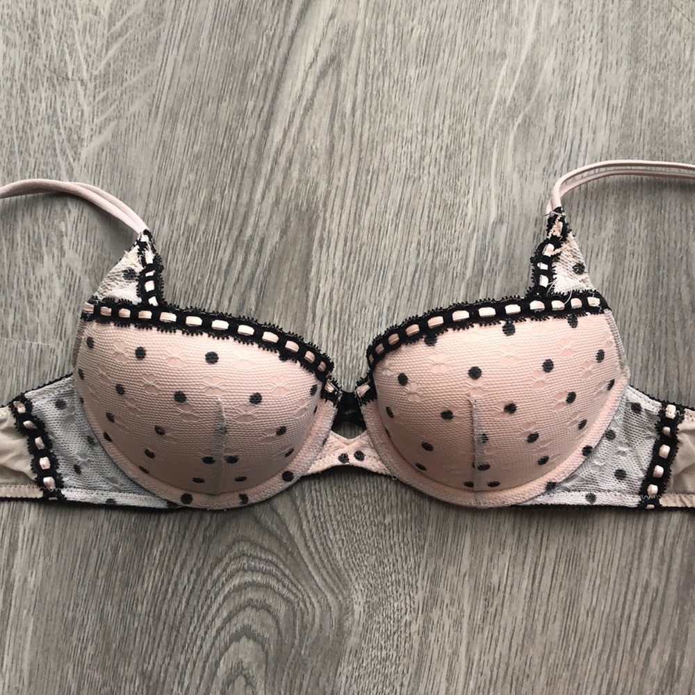 Victoria’s Secret dotted bra